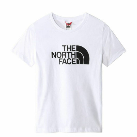 Child's Short Sleeve T-Shirt The North Face Easy White