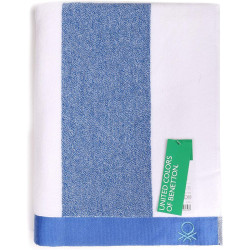 Beach Towel Benetton Rainbow Blue (160 x 90 cm)