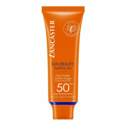 Facial Sun Cream Lancaster Sun Beauty Sublime Tan SPF50 (50 ml)