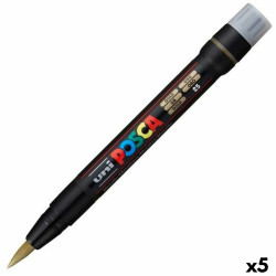 Felt-tip pens POSCA PCF-350 Golden (5 Units)