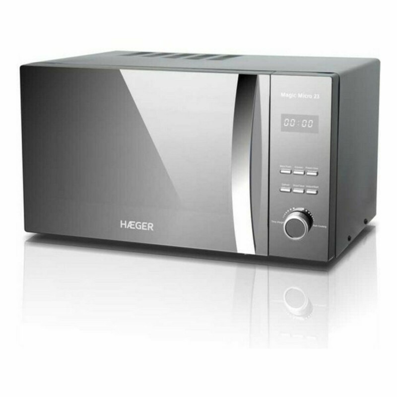 Microwave with Grill Haeger MW-80B.008A Grey 800W