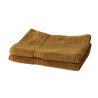 Towels Set TODAY Essential Bronze 50 x 90 cm (2 Units)