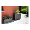 Plant pot EDA Anthracite Plastic