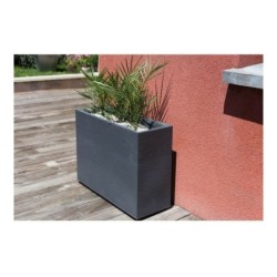 Plant pot EDA Anthracite Plastic