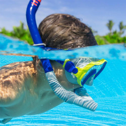 Snorkel Goggles and Tube for Children Bestway Multicolour