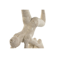 Decorative Figure Home ESPRIT White Yoga 29 x 8 x 30 cm (2 Units)