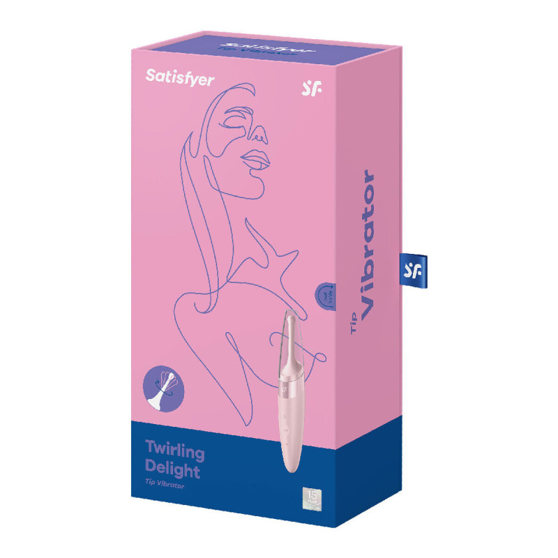 Curve Clitoral Vibrator Satisfyer Light Pink Pink