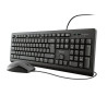 Keyboard and Mouse Trust 23970 Black Qwerty US