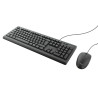 Keyboard and Mouse Trust 23970 Black Qwerty US