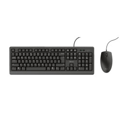 Keyboard and Mouse Trust 23970 Black Qwerty US