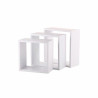 Shelves 5five Cubes White 3 Pieces MDF Wood