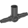 Hose connector Gardena "Easy & Flexible" 13216-26 T-shaped 10 Units 3/16"