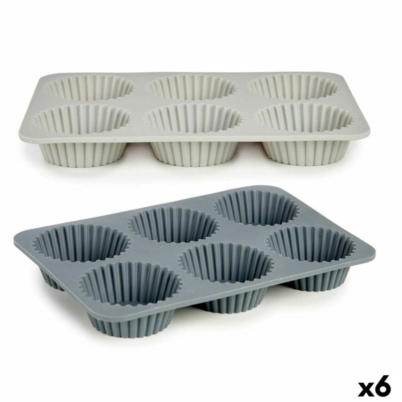 Muffin Tray 25,5 x 3 x 17,5 cm Magdalenas (6 Units)