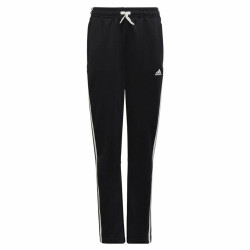 Children's Tracksuit Bottoms Adidas Designed To Move 3 band Black