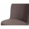 Armchair Shell Black Purple Golden Steel 53 x 88 x 67 cm (2 Units)