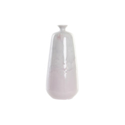 Vase DKD Home Decor Ceramic Light Pink Bicoloured 15 x 15 x 32 cm Modern