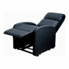 Reclining Armchair Astan Hogar Relax Black Synthetic Leather