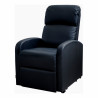 Reclining Armchair Astan Hogar Relax Black Synthetic Leather