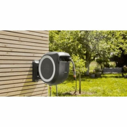 Hose reel Gardena RollUp Ø 13 mm Plastic Automatic Wall 35 m