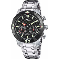 Men's Watch Lotus 18810/2 Black Silver