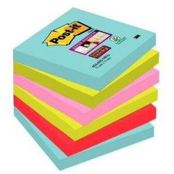 Sticky Notes Post-it Super Sticky 76 x 76 mm Multicolour (24 Units)