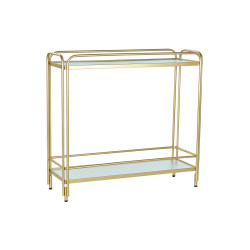 Serving trolley DKD Home Decor Golden Metal Crystal 80 x 28 x 81 cm