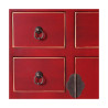 Sideboard ORIENTE 73 x 26 x 90 cm Red Wood