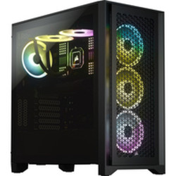 ATX Semi-tower Box Corsair 4000D RGB Black