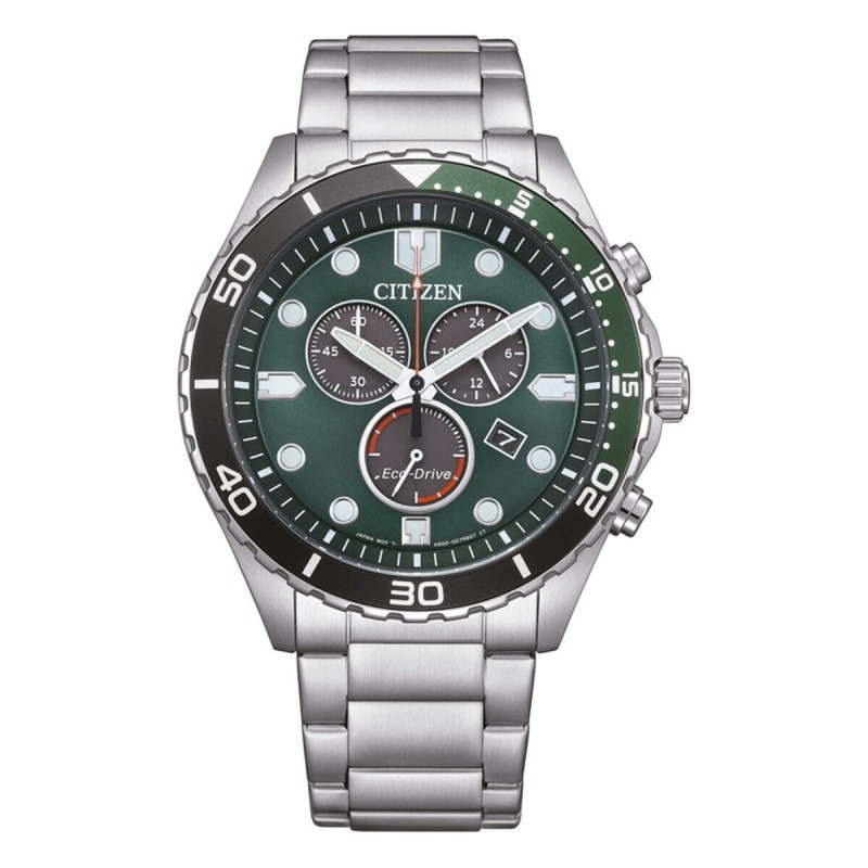 Men's Watch Citizen AT2561-81X Green Silver