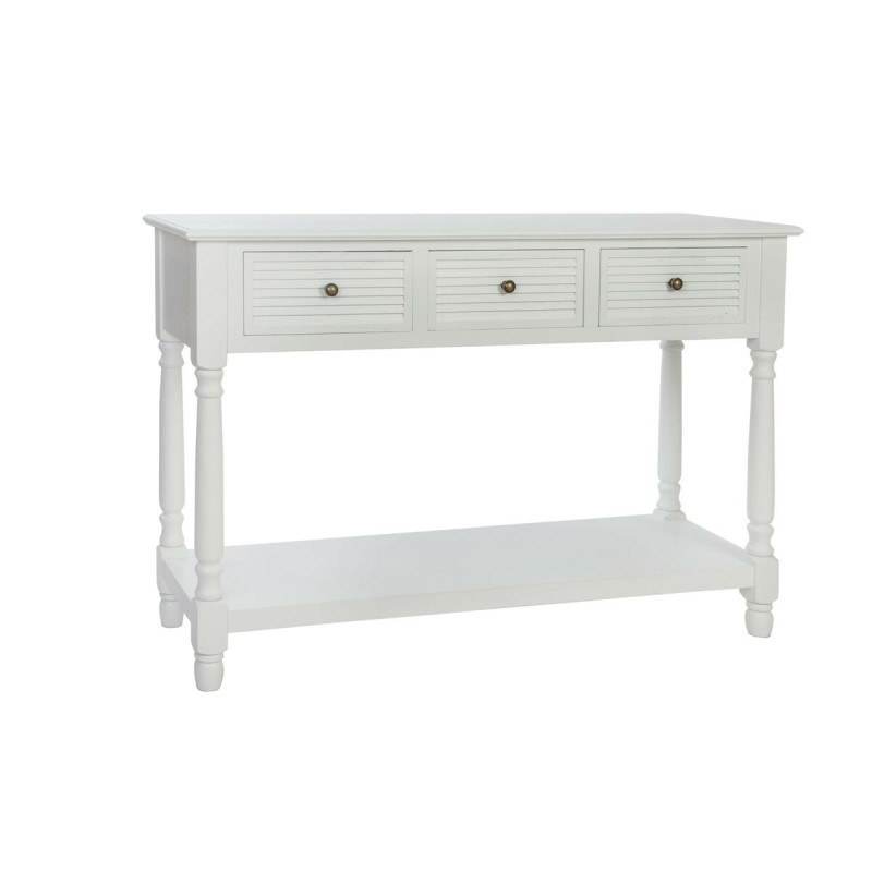 Console DKD Home Decor Wood White 120 x 40 x 80 cm