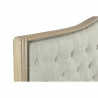 Headboard DKD Home Decor Beige Natural Wood Rubber wood 180 x 10 x 120 cm