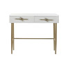 Console DKD Home Decor White Multicolour Golden Metal Iron Mango wood 30 x 40 cm 90 x 45 x 74 cm