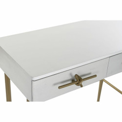 Console DKD Home Decor White Multicolour Golden Metal Iron Mango wood 30 x 40 cm 90 x 45 x 74 cm