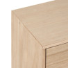 Chest of drawers COFFEE 80 x 40 x 77 cm Wood Coffee DMF