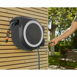 Hose reel Gardena RollUp L Automatic Wall 30 m Ø 13 mm