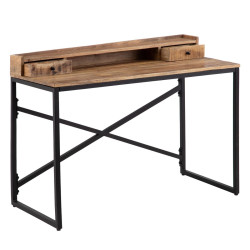 Desk 120 x 55 x 90 cm Wood Iron