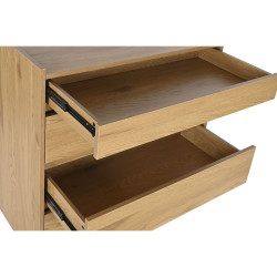 Chest of drawers Home ESPRIT Natural Oak MDF Wood 75 x 40 x 90 cm