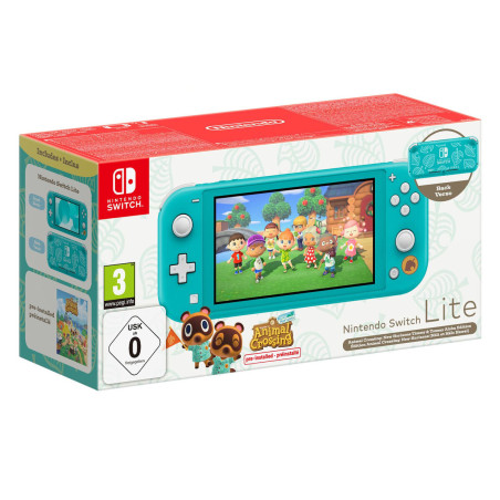 Nintendo Switch Lite + Animal Crossing Nintendo Turquoise