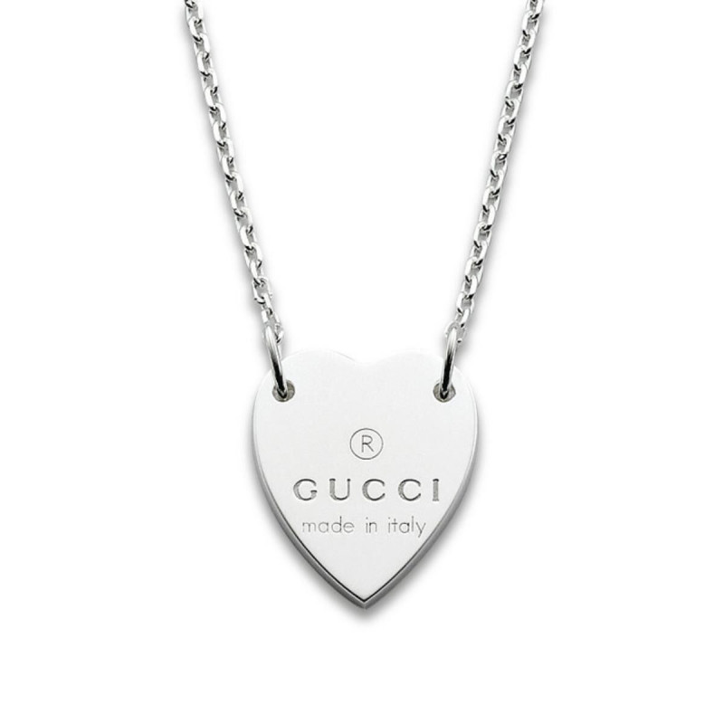 Ladies'Necklace Gucci YBB223512001 Silver