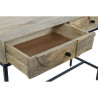 Console DKD Home Decor Metal Mango wood 108 x 38 x 76 cm