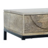 Console DKD Home Decor Metal Mango wood 108 x 38 x 76 cm