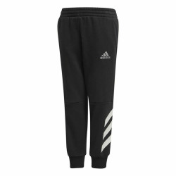 Children's Tracksuit Bottoms Adidas Comfi  Black