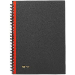 Organiser Folder Pardo 50 Covers Black Red A4