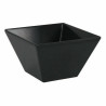 Snack Bowl La Mediterránea Melamin Anthracite 10 x 10 x 6 cm (24 Units)