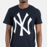 Men’s Short Sleeve T-Shirt New Era Team Logo NYY Dark blue