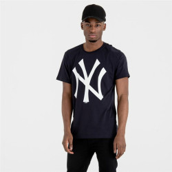 Men’s Short Sleeve T-Shirt New Era Team Logo NYY Dark blue