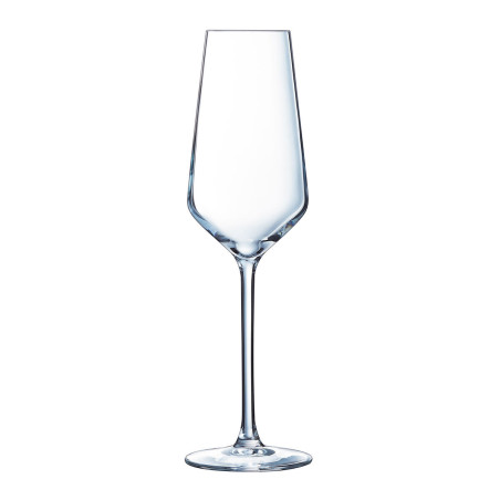 Champagne glass Éclat Ultime Transparent Glass (21 cl) (Pack 6x)