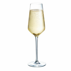 Champagne glass Éclat Ultime Transparent Glass (21 cl) (Pack 6x)