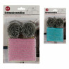 Set of scourers metal (24 Units)