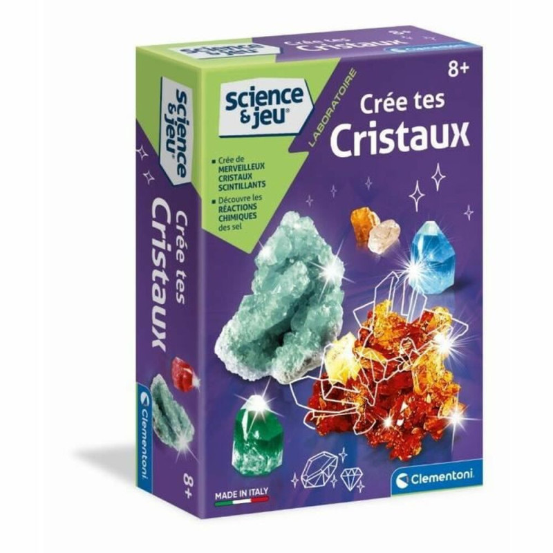 Science Game Clementoni Creates Crystals Fluorescent